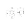 Applique d'extérieur FUMAGALLI "MINITOMMY" - GU10 - 3,5W - CCT