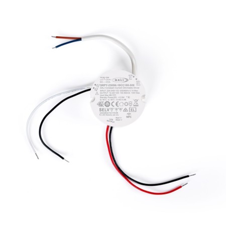 Driver DALI dimmable DT6 NFC monocolore 220-240V - Sortie 10-42V DC - 100-500mA - 10W