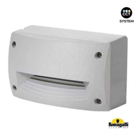 Balise LED en saillie FUMAGALLI EXTRALETI 200 HS - CCT réglable sur 3 températures de 3000-6500ºK - 3W