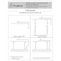 Linéaire LED suspendue / surface 40W - Slim - 120cm - 3100lm