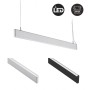 Linéaire LED suspendue / surface 40W - Slim - 120cm - 3100lm