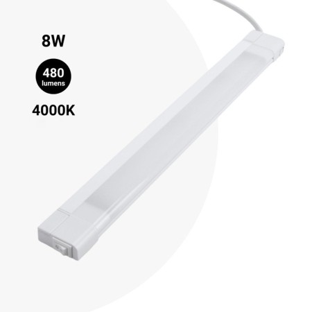 Réglette LED sous meuble cuisine 8W - 50cm