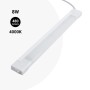 Réglette LED sous meuble cuisine 8W - 50cm
