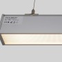 Luminaire linéaire LED CCT réglable de 3000-5000ºK de surface / suspendu - 40W - Puissance réglable - 120cm