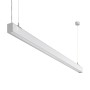 Luminaire linéaire LED CCT réglable de 3000-5000ºK de surface / suspendu - 40W - Puissance réglable - 120cm