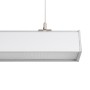 Luminaire linéaire LED CCT réglable de 3000-5000ºK de surface / suspendu - 40W - Puissance réglable - 120cm