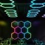 Luminaire linéaire pour hexagone - RGB IC - 44 cm