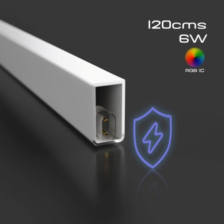 Luminaire linéaire pour hexagone - RGB IC - 120 cm