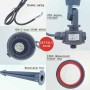 Kit Piquet de jardin + Ampoule GU10 LED 5W en vert