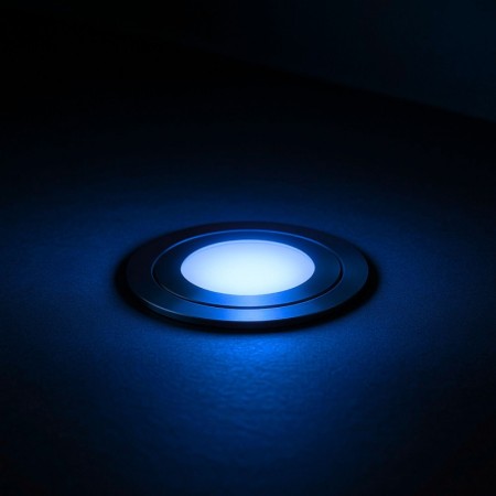 Spot LED encastrable au sol 0.5W 12V-DC IP67 - 60x29,5mm