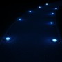 Spot LED balise encastrable RGB 0,7W 12V-DC IP67