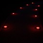 Spot LED balise encastrable RGB 0,7W 12V-DC IP67