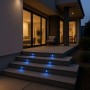 Spot LED balise encastrable RGB 0,7W 12V-DC IP67
