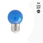 Ampoule LED E27 1W G45 Couleurs