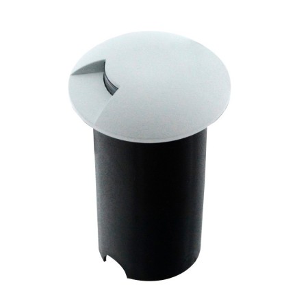 Balise LED encastrée au sol 0,75W 12V-DC IP67 - Blanc chaud 3000K