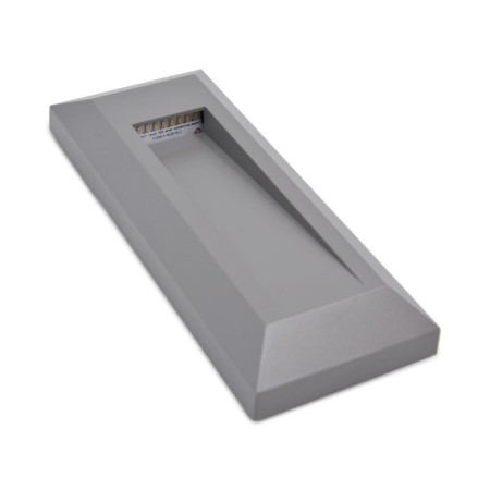 Balise LED rectangulaire 1w 230V 120x80mm ip65 - Blanc chaud 3000K