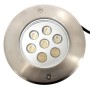 Balise LED encastrable au sol 7W - Blanc chaud 3000K - Ø15cm- IP67 - 220v