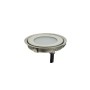 Pack de 6 spots LED encastrables au sol Ø58x9mm 0,5W 12V-DC IP67