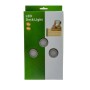 Pack de 6 spots LED encastrables au sol Ø40x20mm 0,4W 12V-DC IP67