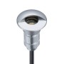 Pack de 6 spots 0,3W 12V-DC Ø26x41mm IP67 + câbles + alimentation