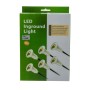 Pack de 6 spots 0,3W 12V-DC Ø26x41mm IP67 + câbles + alimentation