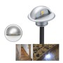 Pack de 6 balises LED encastrables 0,4W IP67 pour escalier