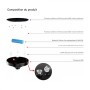Projecteur solaire LED extérieur avec piquet CCT réglable sur 3 températures différentes de 3000-6000ºK - 1W - IP65