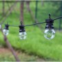 Guirlande lumineuse LED 10 ampoules intégrées - 8 mètres