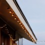 Guirlande guinguette solaire d'extérieur - 25 ampoules LED E10 - IP44 - 9,2 mètres