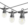 Guirlande LED 10m avec 20 ampoules Blanc Chaud 9W