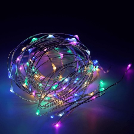 Guirlande LED lumineuse Fil de cuivre LED "fairy lights" (10m)