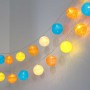 Guirlande lumineuse LED exterieur 24 boules 3 mètres USB - Intérieur / Extérieur