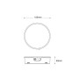 Applique murale solaire LED "FORTUNATO" FUMAGALLI - Capteur PIR - 4000K - 2 modes de fonctionnement