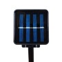 Guirlande lumineuse solaire LED type guinguette féerique - IP44 - 11 mètres