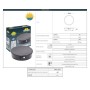 Borne solaire LED "FELICE 400" avec capteur PIR - 33 cm - 4000K - 2 modes de fonctionnement