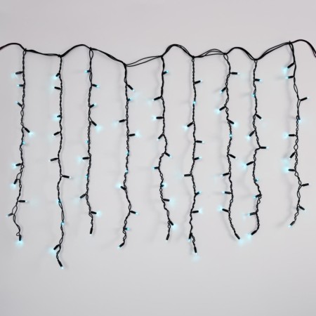 Rideau lumineux 100 LED blanc froid - 1,5m x 90cm