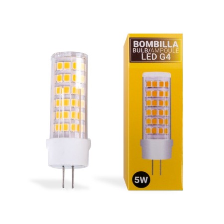 Ampoule LED G4 bi-pin 12V AC/DC - 5W