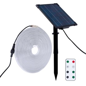 Ruban LED solaire extérieur avec télécommande 40W - 10 mètres - IP65 - RGB et 2700K Ruban LED solaire extérieur avec télécommande 40W - 10 mètres - IP65 - RGB et 2700K