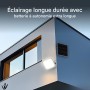 Projecteur solaire LED de sécurité 32W - Détecteur PIR et télécommande - 4000K - IP65