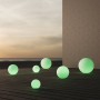Lampe de table ou lampadaire extérieur sphère - RGBW - 1W - Ø12cm - Rechargeable