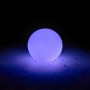 Lampe de table ou lampadaire extérieur sphère - RGBW - 1W - Ø20cm - Rechargeable