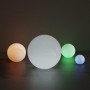 Lampe de table ou lampadaire extérieur sphère - RGBW - 1W - Ø20cm - Rechargeable
