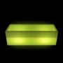 Jardinière rectangulaire à LED RGBW - 24W - Rechargeable - Télécommandée
