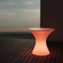 Table lumineuse LED RGBW - 58 x Ø60 cm - 12W - Rechargeable
