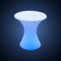 Table lumineuse LED RGBW - 58 x Ø60 cm - 12W - Rechargeable