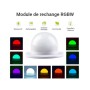 Kit de remplacement pour boule lumineuse rechargeable RGBW 3W