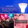 Ampoule LED GU10 RGB+WW 5W avec télécommande