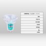 Ampoule LED GU10 6W verre - 130lm/W - PAR16 - 36 degrés