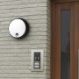 Plafonnier LED extérieur rond avec capteur PIR - 15W - CCT - IP65