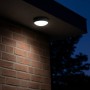 Plafonnier LED extérieur rond avec capteur PIR - 15W - CCT - IP65